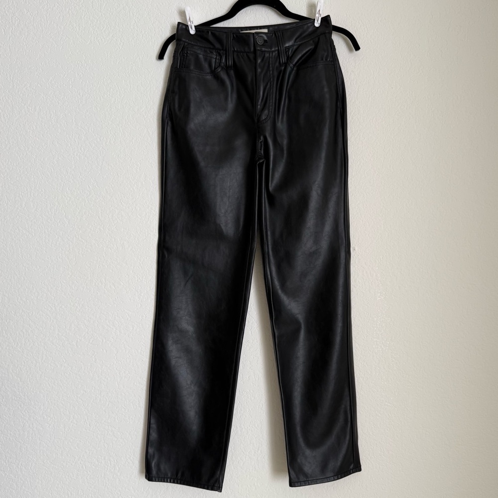 Madewell The Perfect Vintage Straight, Pleather